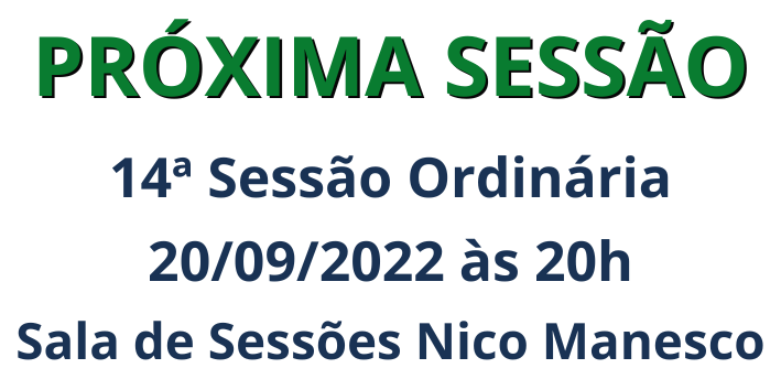 14ª Sessão Ordinária de 2022